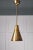 Brass Ceiling Lamp attributed to Hans Bergström, Sweden, 1950s For Sale - Image 9 of 9
