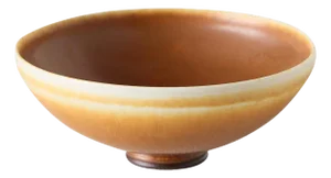 Small Stoneware Footed Bowl by Berndt Friberg