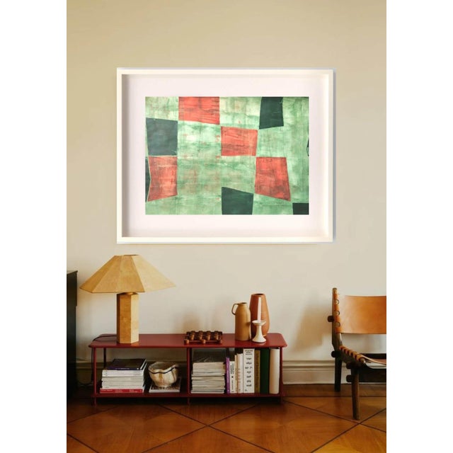 Plastic Alice Maier, Re-Nouveau N°17, 2025, Acrylic on Paper For Sale - Image 7 of 11