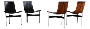 T-Chairs by Katavolos, Kelley and Littell for ICF De Padova, Italy, 1952, Set of 4