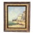 1960s Eleonore Guinther Oil on Canvas Harbor Scene For Sale