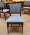Set of Six European Mid Century Modern Mahogany Framed Dining Chairs c.1960 For Sale - Image 10 of 14