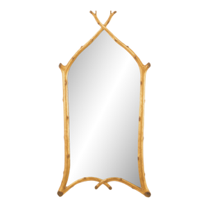 Gold Leaf 23.5 X 46" Twig Mirror