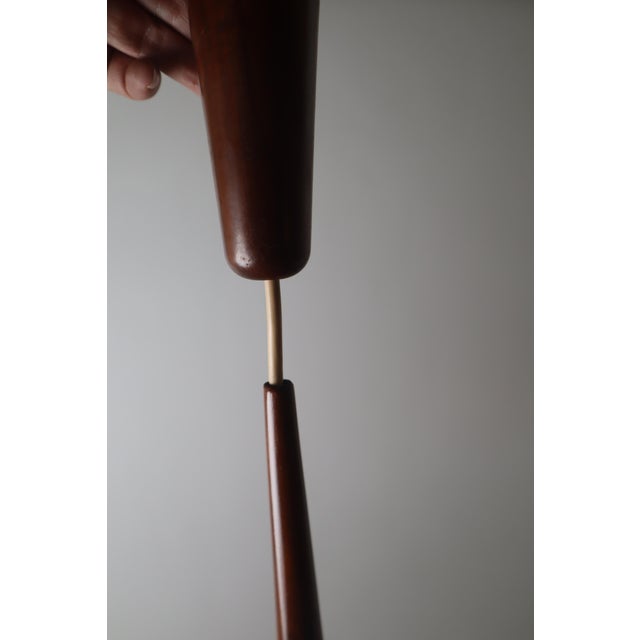 Mid-Century Modern Hanging Lamp with Stained Glass Panels, 1960s For Sale - Image 5 of 17