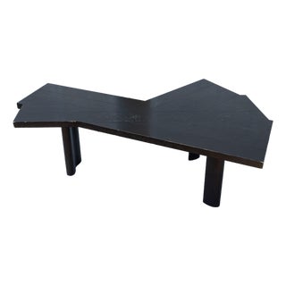 Charlotte Perriand Ventaglio Table for Cassina, Black-Stained Oak, No. 171 For Sale