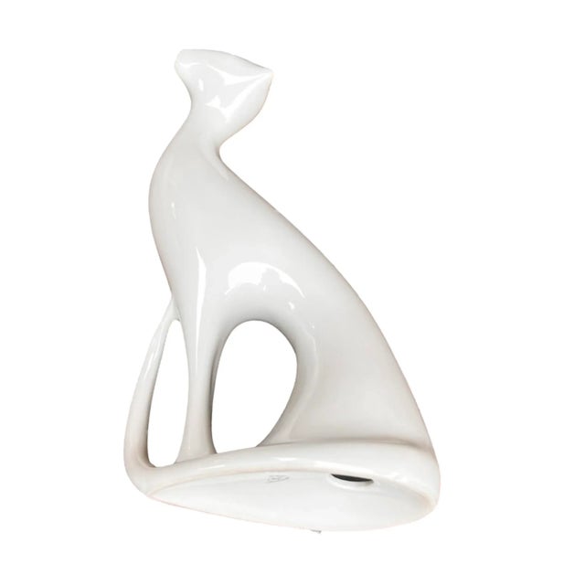 1960s Sitting Cat – Royal Dux, Designed by Jaroslav Ježek, Czechoslovakia, 1960s For Sale - Image 5 of 13