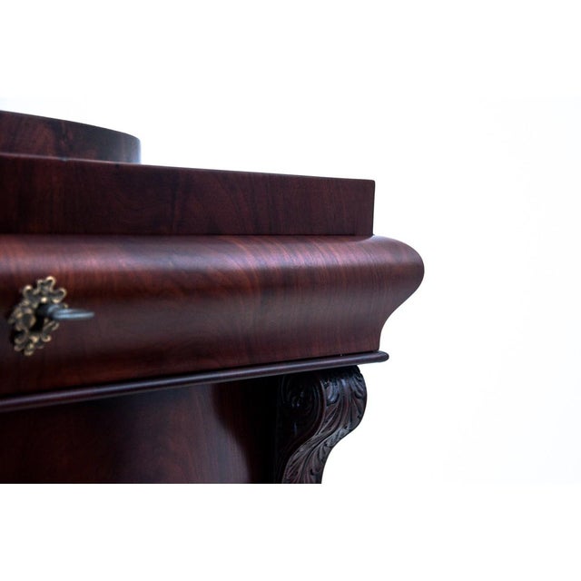 Wood Biedermeier Cabinet, Northern Europe, 1860s For Sale - Image 7 of 11