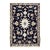Pasargad DC Navy Blue Hand Knotted Nain Rug For Sale