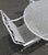 Metal 1970s Beautiful Wrought Iron Woodard Patio Set Table & 4 Chairs, Attributed For Sale - Image 7 of 12