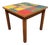 Italian Folding Table in Rattan and Bamboo , 1970s For Sale