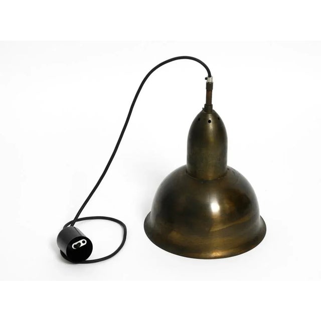 Mid-Century Brass Church Pendant Lamp For Sale - Image 4 of 15