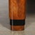 1930s Art Deco Streamlined Book-Matched & Burled Walnut W/ Black Lacquer Dining Table For Sale - Image 5 of 18
