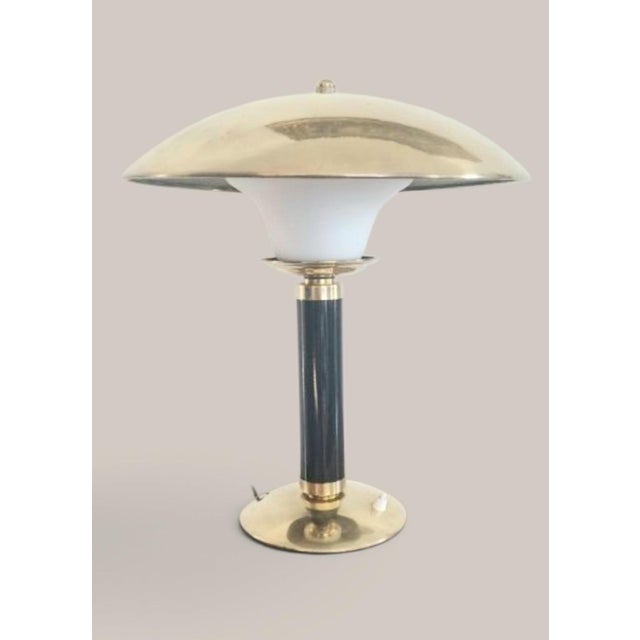 Jumo 350 Grand Luxe Lam in Brass and Metal, 1960s For Sale - Image 10 of 13