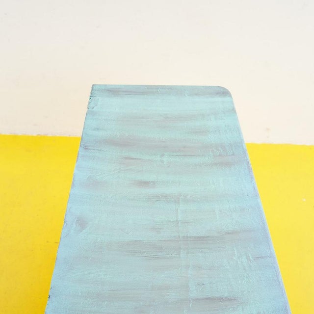 Handcrafted Pastel Green Sideboard For Sale - Image 17 of 18