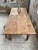 Butcher Farm Table in Oak, 1950s For Sale - Image 11 of 18