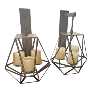 Kevin Reilly Gem Sconces by Holly Hunt - A Pair For Sale