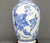 Chinoiserie Vintage Blue and White Chinoiserie Porcelain Vase Lamp With Birds Flowers and Butterflies For Sale - Image 3 of 12