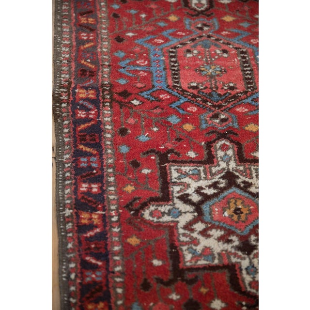 1950s Vintage Karaja Rug Runner - 2'3" x 4' For Sale - Image 5 of 10