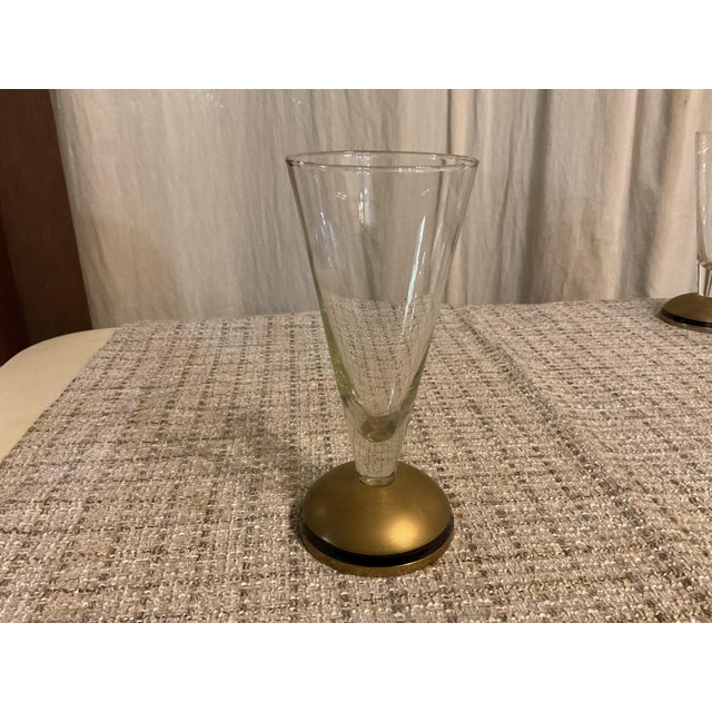 Art Deco 1990s Art Deco Bar Ware - Set of 7 For Sale - Image 3 of 3
