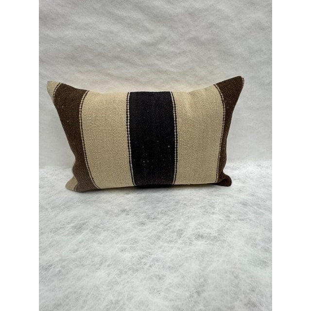 Turkish Hemp Pillow Cushion Natural Beige Brown Pillow Cushion Cover 16" x 24" #30119 Enhance your home decor with our...