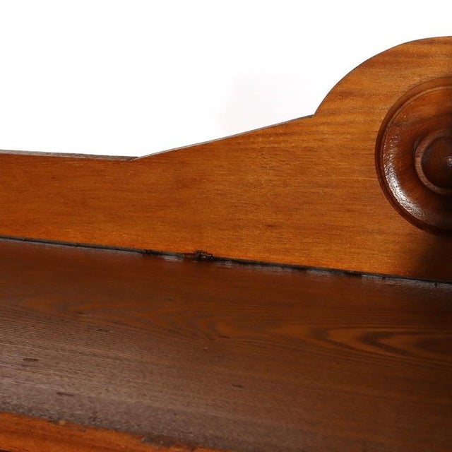 Antique Victorian Chestnut & Walnut Plantation Drop Front Desk C1890 For Sale - Image 4 of 18