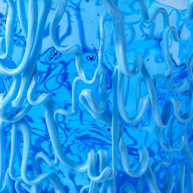 Not Yet Made - Made To Order Medusa Vase in Clear Light Blue by Gaetano Pesce for Fish Design For Sale - Image 5 of 8