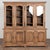 French Provincial Large 20th Century French Bleached Oak Bookcase Display Cabinet For Sale - Image 3 of 10