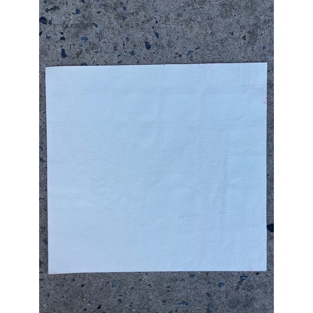 1970’s Original Watercolor Painting Antique Sewing Machine For Sale - Image 4 of 4