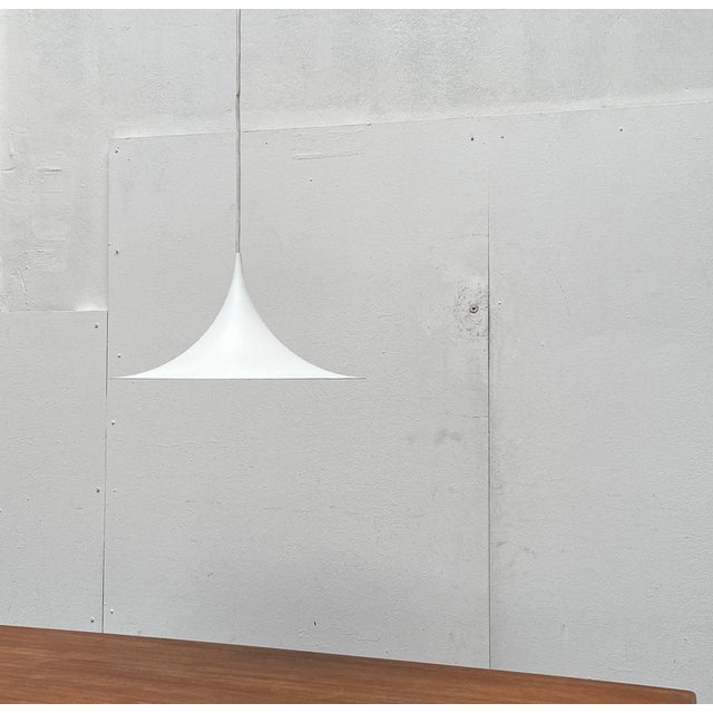 Vintage Semi Pendant Lamp by Bondrup & Thorup for Fog & Mørup, 1970s For Sale - Image 11 of 18