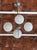Mid-Century Modern Vintage Sputnik Hanging Lamp with Etched Glass Shades and Chrome-Plated Metal Frame, 1970s For Sale - Image 3 of 7