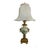 French Sevres Scenic Painted & Artist Signed Porcelain Lamp, Lion Head Handles For Sale - Image 12 of 14