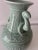 Pair of Chinese Porcelain Celadon Vases With Fixed Ring Handles For Sale In Miami - Image 6 of 9