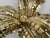 Large Brass Palm Tree Floor Lamp with 3 Trunks, 2010s For Sale - Image 17 of 18