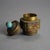 Early 20th Century Antique Chinese Bronze and Enameled Scent Jars C1920 - Set of 6 For Sale - Image 5 of 12