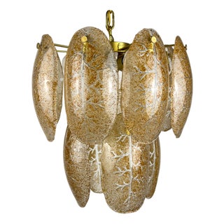 Murano Glass Cascade Chandelier, Italy, 1980s For Sale