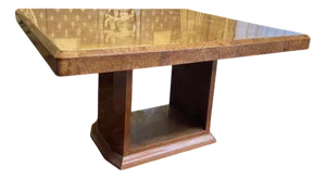 Art Deco Extendable Dining Table