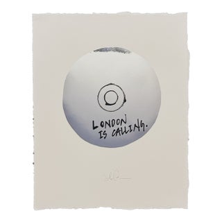 "London Is Calling Cd" Original Artwork by Jake Poser For Sale