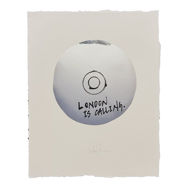 "London Is Calling Cd" Original Artwork by Jake Poser For Sale