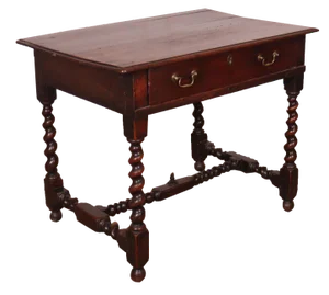 English Oak Lamp Table