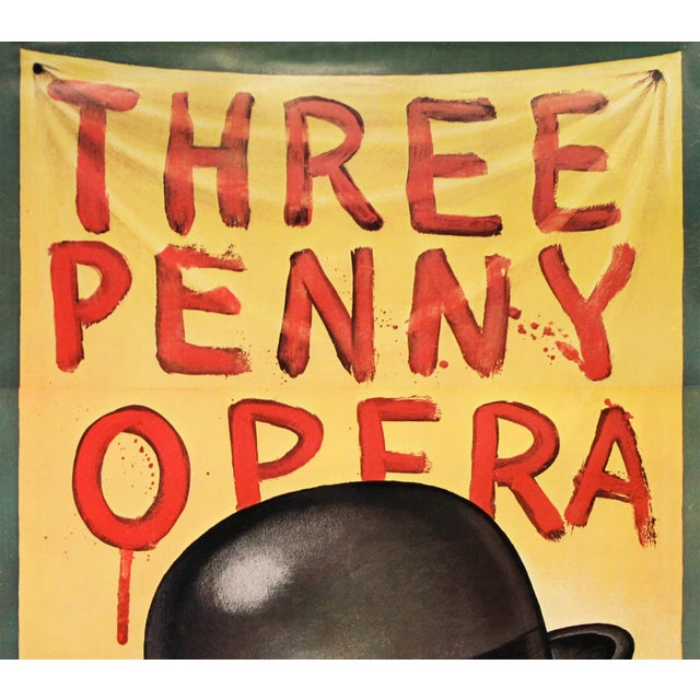 American 1994 Original American Opera Poster, the Three Penny Opera (The 100 Best Posters Collection) For Sale - Image 3 of 3