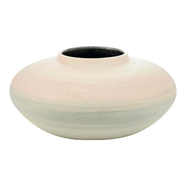 Large Artisan-Crafted Pottery Vessel For Sale