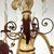 Vintage Italian Tolle Chandelier With Lead Crystal Pendants For Sale - Image 13 of 15