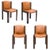 300 Chairs in Wood and Sørensen Leather by Joe Colombo for Karakter, Set of 4 For Sale - Image 17 of 17
