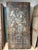 Wood Krishna Carved Wall Panel Barn Door Brown Reclaimed Wood Home Wall Art 84x41 For Sale - Image 7 of 7
