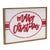 Spread holiday cheer and brighten up your home with the Wood Merry Christmas Sign! Crafted with a natural wood frame and...