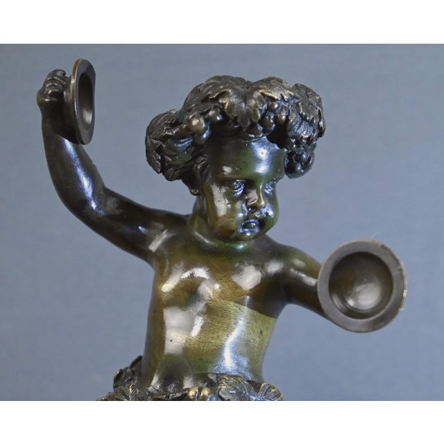 After Clodion, Bacchus with Cymbals, Late 19th Century, Bronze For Sale - Image 6 of 18