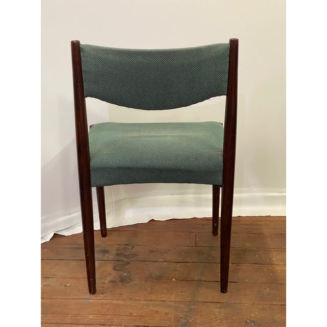 Wood Danish Modern Rosewood Chairs by Poul Volther for Frem Rojle, Set of Five For Sale - Image 7 of 13