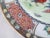 Japanese Porcelain Famille 5 Roosters Bird Butterfly Medallion 10 1/4" Plate For Sale - Image 4 of 5