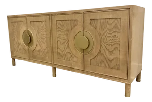 Revelation Organic Modern Beige Palais Cabinet