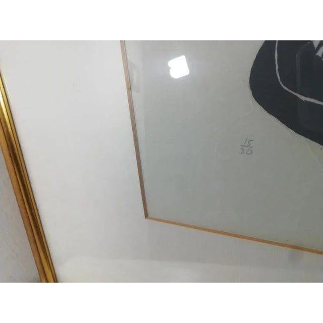 Lucassie Qumaluk, Motherhood, Woodcut, 1970s For Sale - Image 7 of 10